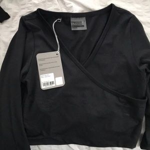 NWT Gymshark ballet crop top